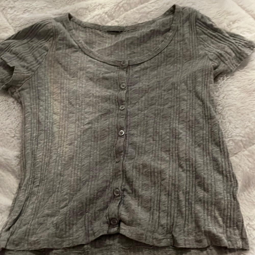 Brand Is Art class, maroon and grey. And both are 10-12 or L for girls.